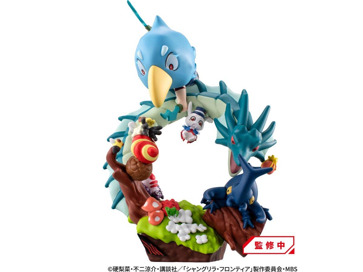 MegaHouse PetitramaEX Shangri-La Frontier VS Monster Diorama Collection set | 4975430518776