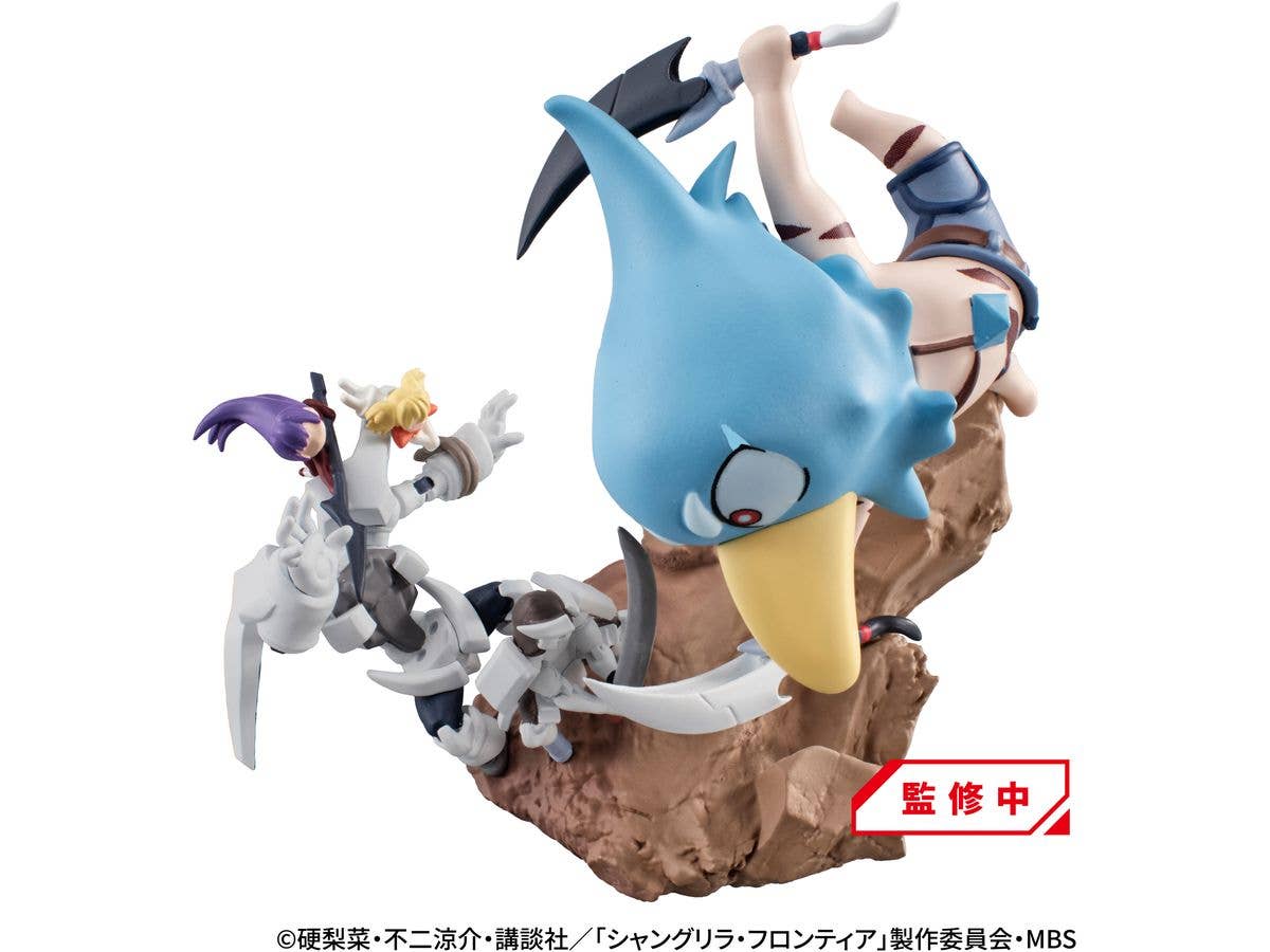 MegaHouse PetitramaEX Shangri-La Frontier VS Monster Diorama Collection set | 4975430518776