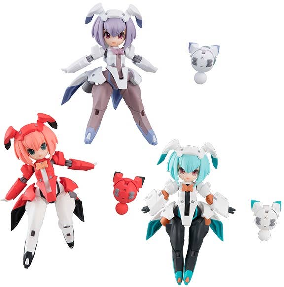 Megahouse F-616s Flare Nabbit Sisters 'Desktop Army' | 4535123825910