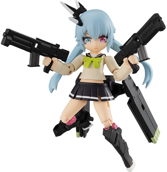 Megahouse Desktop Army Heavy Weapon High School Girl Team 1, Box of 3