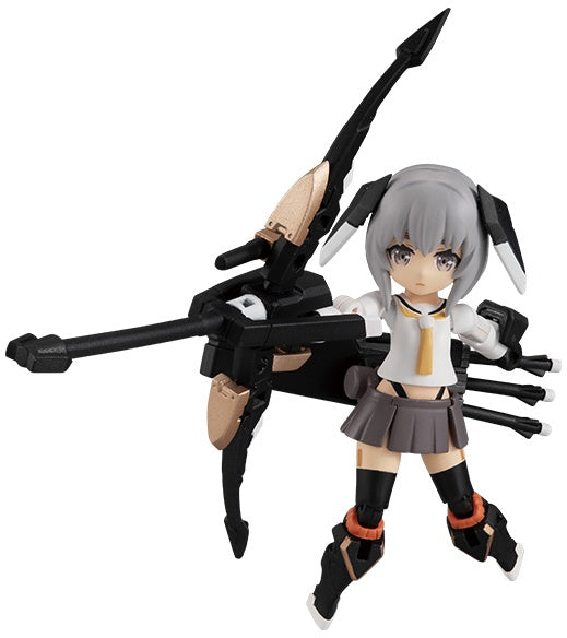 Megahouse Desktop Army Heavy Weapon High School Girl Team 1, Box of 3