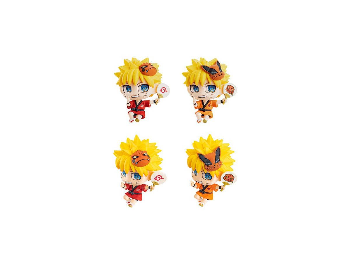 Megahouse Petit Chara Land Naruto 10th Anniversary Ver. 'Naruto', Box of 10 | 4535123830976