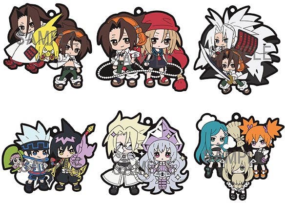 Megahouse Rubber Mascot Shaman King Buddycolle 'Shaman King', Box of 6 | 4535123831980