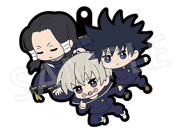 Megahouse Rubber Mascot Jujutsu Kaisen Buddycolle (Vol 3), Complete Set of 6 | 4535123832789