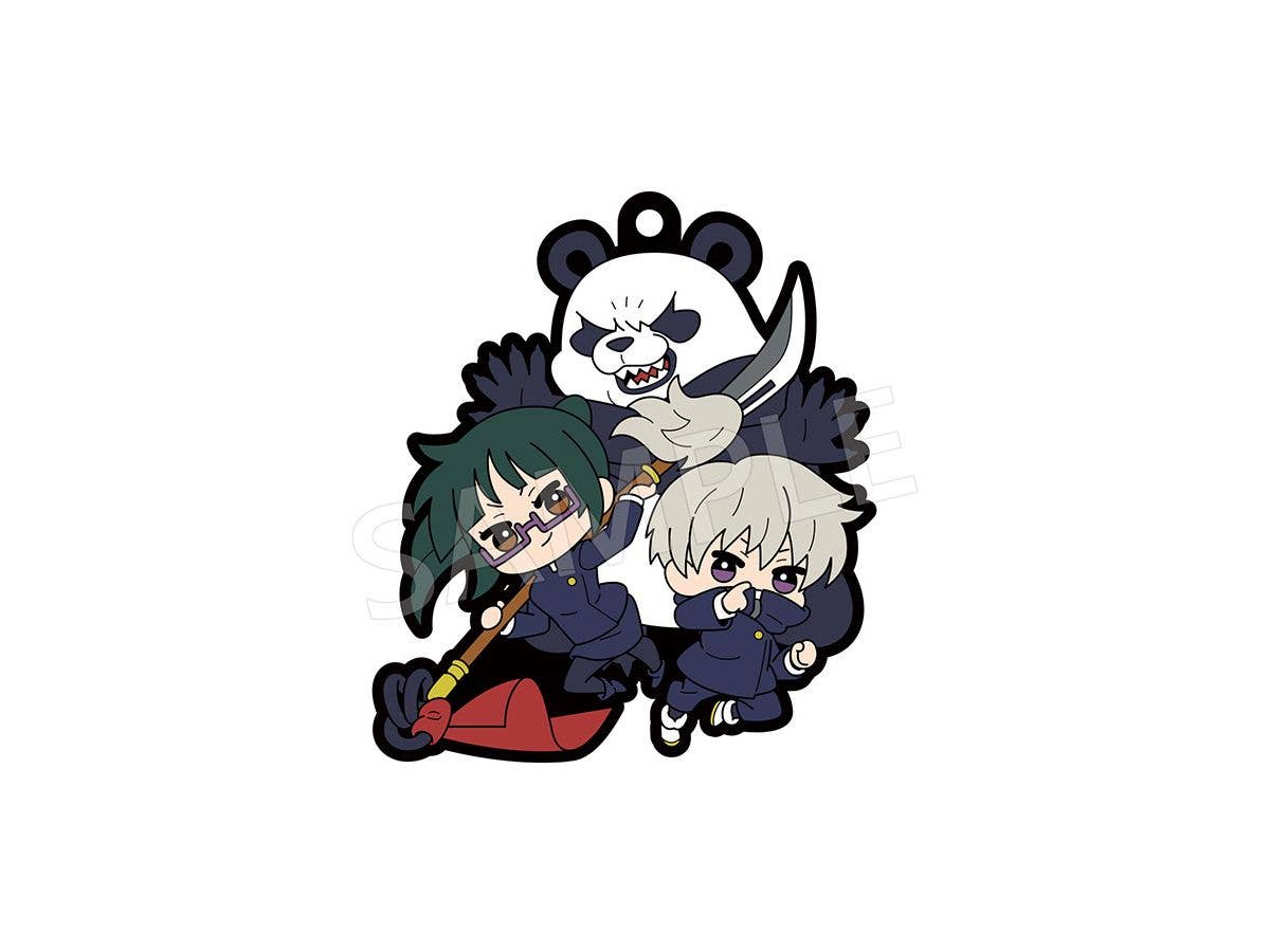 Megahouse Rubber Mascot Jujutsu Kaisen Buddycolle (Vol 3), Complete Set of 6 | 4535123832789