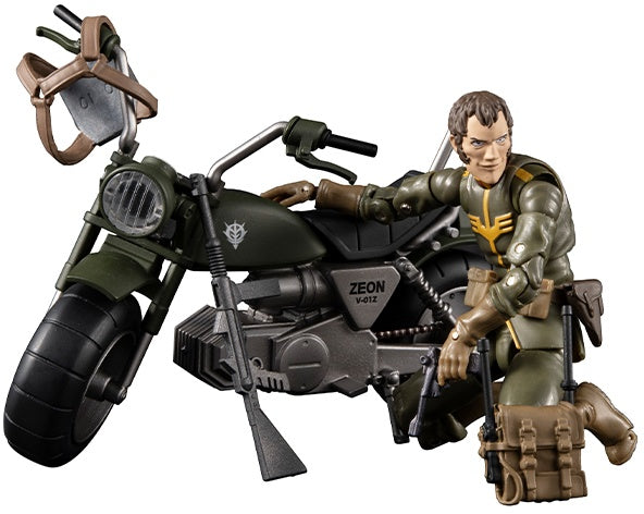 Megahouse G.M.G Principality of Zeon 08 (VSP General Soldier & Exclusive Motorcycle) "Gundam" | 4535123833120