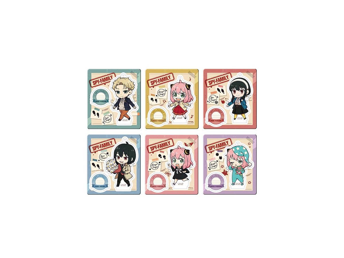 Megahouse Tokotoko Acrylic Stand "Spy x Family", Box of 6 | 4535123833229