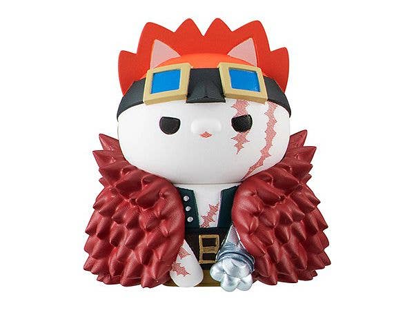 Megahouse MEGA CAT PROJECT NyanPieceNyan Ver. Luffy with rivals  "One Piece" | 4535123833847