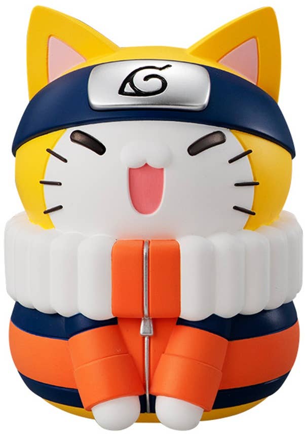 MegaHouse MEGA CAT PROJECT NARUTO Nyanto The Big Series Nyaruto REBOOT ①Naruto Uzumaki(Repeat) | 4535123835599