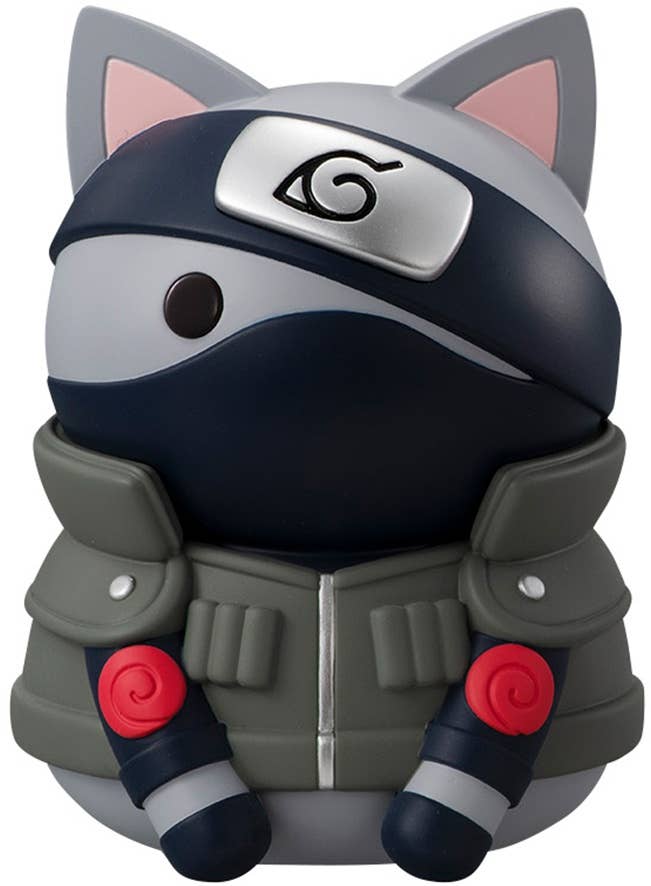 MegaHouse MEGA CAT PROJECT NARUTO Nyanto The Big Series Nyaruto REBOOT ④Kakashi Hatake(Repeat) | 4535123835629