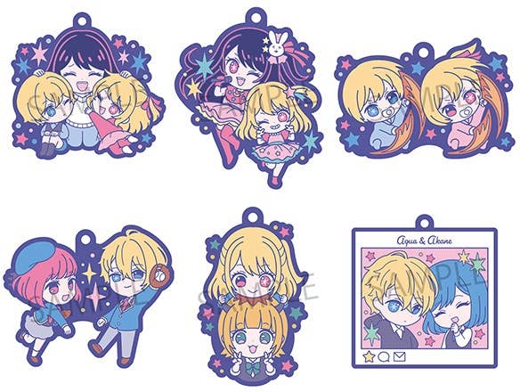 Megahouse Rubber Mascot Buddycolle Oshi no Ko "Oshi no Ko" (Box/6) | 4535123836640