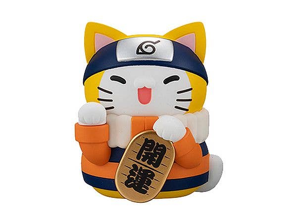 Megahouse Mega Cat Project Nyaruto Beckoning cat Fortune "Naruto" (Box/6) | 4535123836985