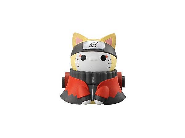 Megahouse MEGA CAT PROJECT Nyaruto Naruto Shippuden Defense Battle of Village of Konoha "Naruto" (Blind Box of 8) | 4535123838378