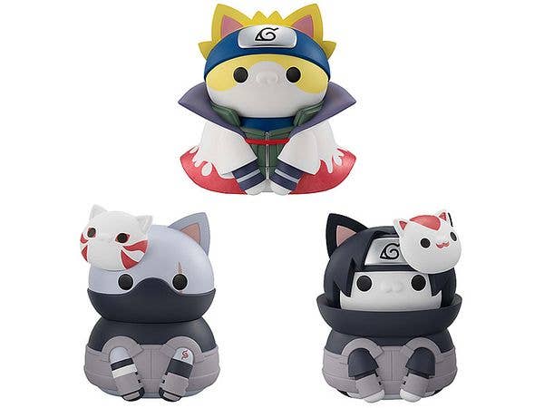 MegaHouse MEGA CAT PROJECT NARUTO Shippuden Nyanto The Big Nyaruto series Itachi Uchiha Anbu ver. | 4535123839610