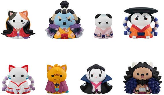 MegaHouse MEGA CAT PROJECT ONE PIECE Nyan Piece Nyanver. Luffy in Wano Kuni(Repeat) | 4535123839801