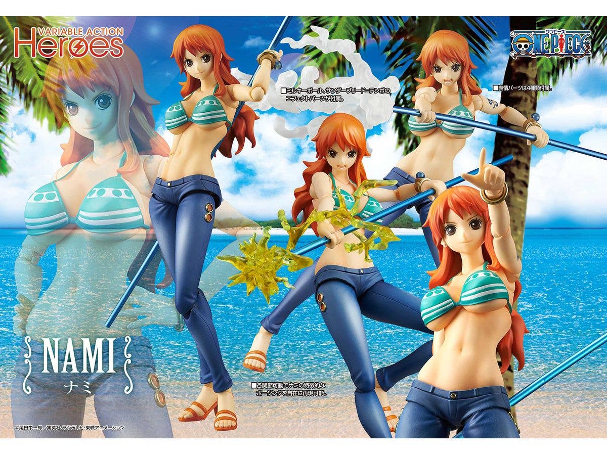 MegaHouse Variable Action Heroes ONE PIECE Nami(Repeat) | 4535123840449