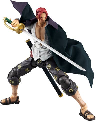 MegaHouse Variable Action Heroes ONE PIECE Red-haired Shanks ver.1.5 | 4535123840838