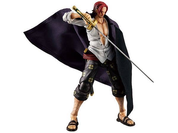 MegaHouse Variable Action Heroes ONE PIECE Red-haired Shanks ver.1.5 | 4535123840838