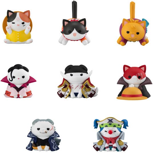 MegaHouse MEGA CAT PROJECT ONE PIECE Nyan Piece Nyan Ver. Luffy&Paramount War of Marineford | 4535123840968