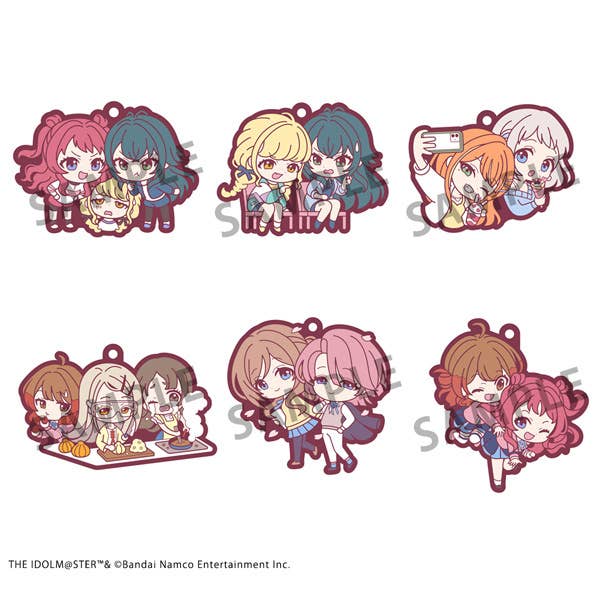 MegaHouse Rubber Mascot Buddycolle Gakuen IDOLM@STER | 4535123841644
