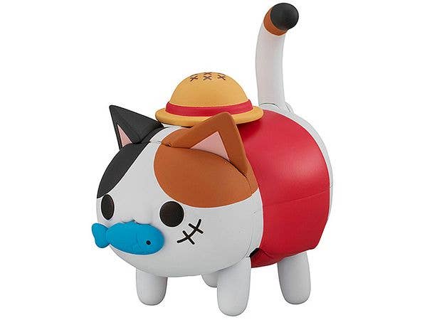 MegaHouse MEGA CAT PROJECT ONE PIECE Tokotoko NyanPieceNyan Monkey D. Luffy | 4535123841910