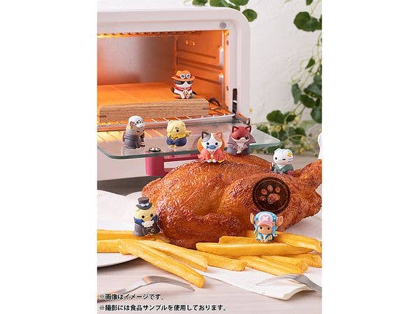 MegaHouse MEGA CAT PROJECT ONE PIECE NyanPieceNyan Vol.1 - I’m gonna be king of Paw-rates (Repeat) | 4535123842115