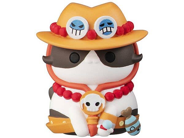 MegaHouse MEGA CAT PROJECT ONE PIECE NyanPieceNyan Vol.1 - I’m gonna be king of Paw-rates (Repeat) | 4535123842115