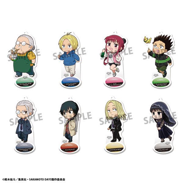 Tokotoko Acrylic Stand SAKAMOTO DAYS (8pc per box) | 4535123843334