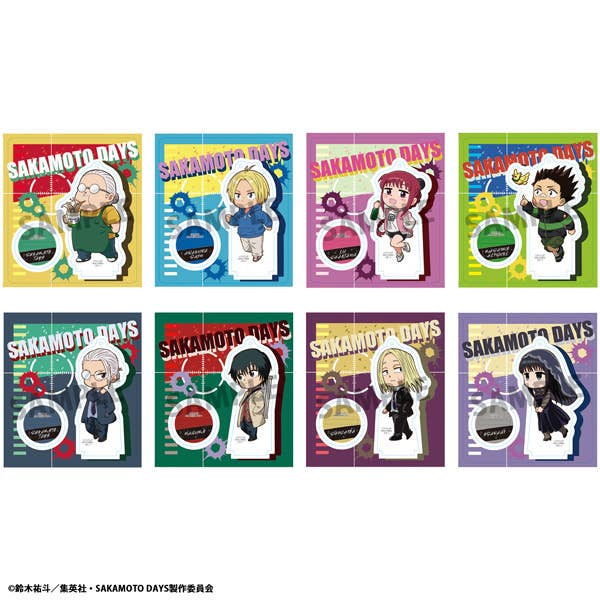 Tokotoko Acrylic Stand SAKAMOTO DAYS (8pc per box) | 4535123843334