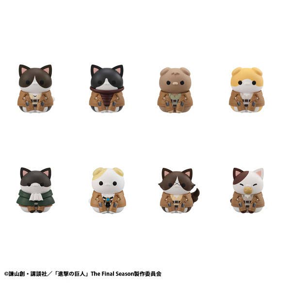MegaHouse MEGA CAT PROJECT Attack on Titan Attack on Tinyan Gathering Scout Regiment danyan!(Repeat)(4535123845345) | 4535123845345