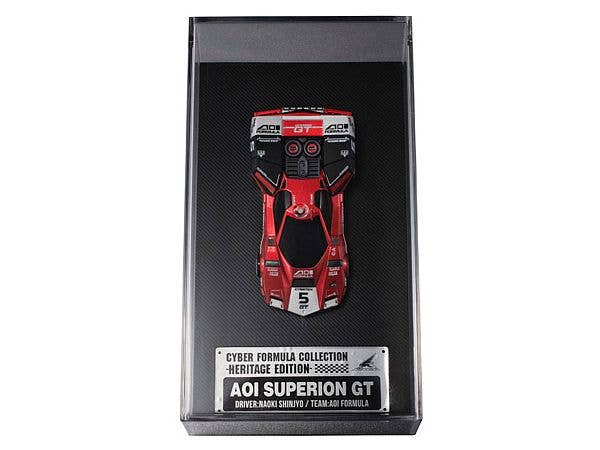MegaHouse Cyber Formula Collection -Heritage Edition- Future GPX Cyber Formula Aoi Superion GT | 4535123845383