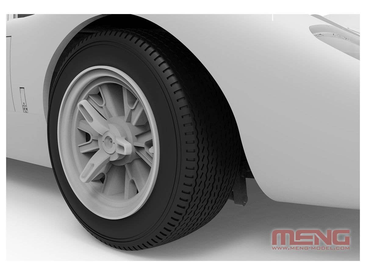 Meng 1/24 Ford GT40 Mk.II 66 (Not pre-colored) | 4897038552566