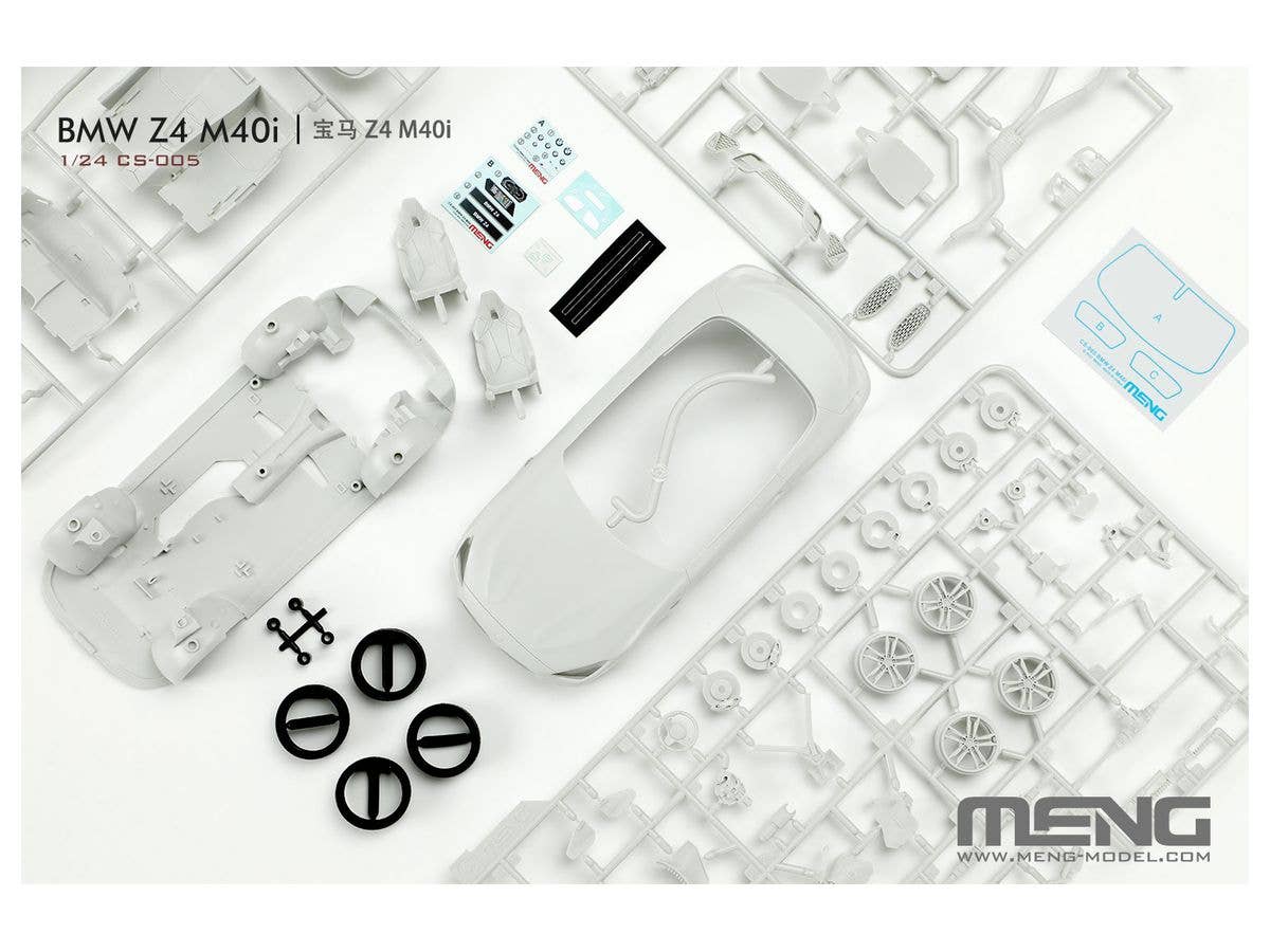 Meng 1/24 BMW Z4 M40i | 4897038553464