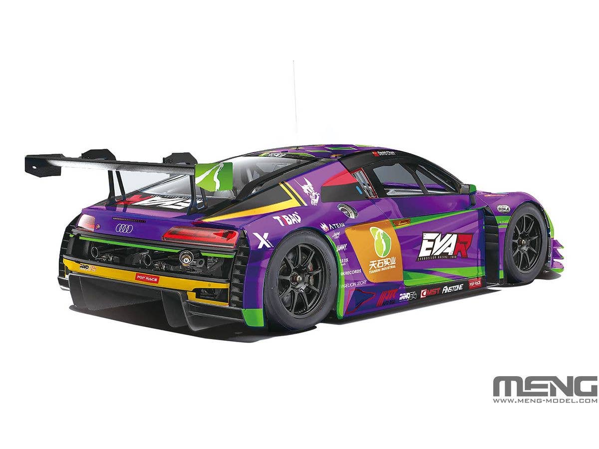 Meng 1/24 Audi R8 LMS EVA RT TEST TYPE-01 TSRT R8 | 4897038553877