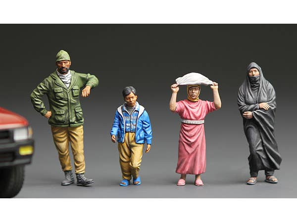 Meng 1/35 Middle Easterners in The Street | 4897038550067