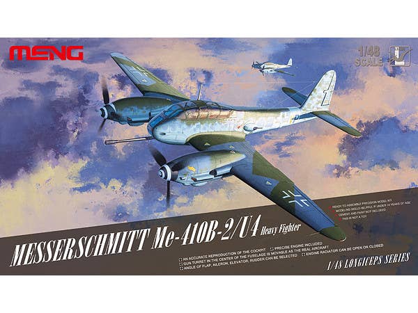 Meng 1/48 Messerschmitt Me-410B-2/U4 Heavy Fighter | 4897038550104