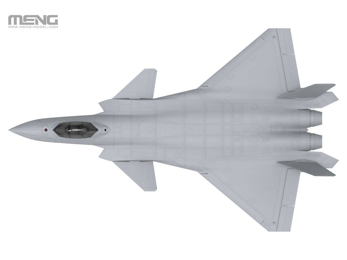 Meng 1/48 Chinese J-20 Stealth Fighter | 4897038553785