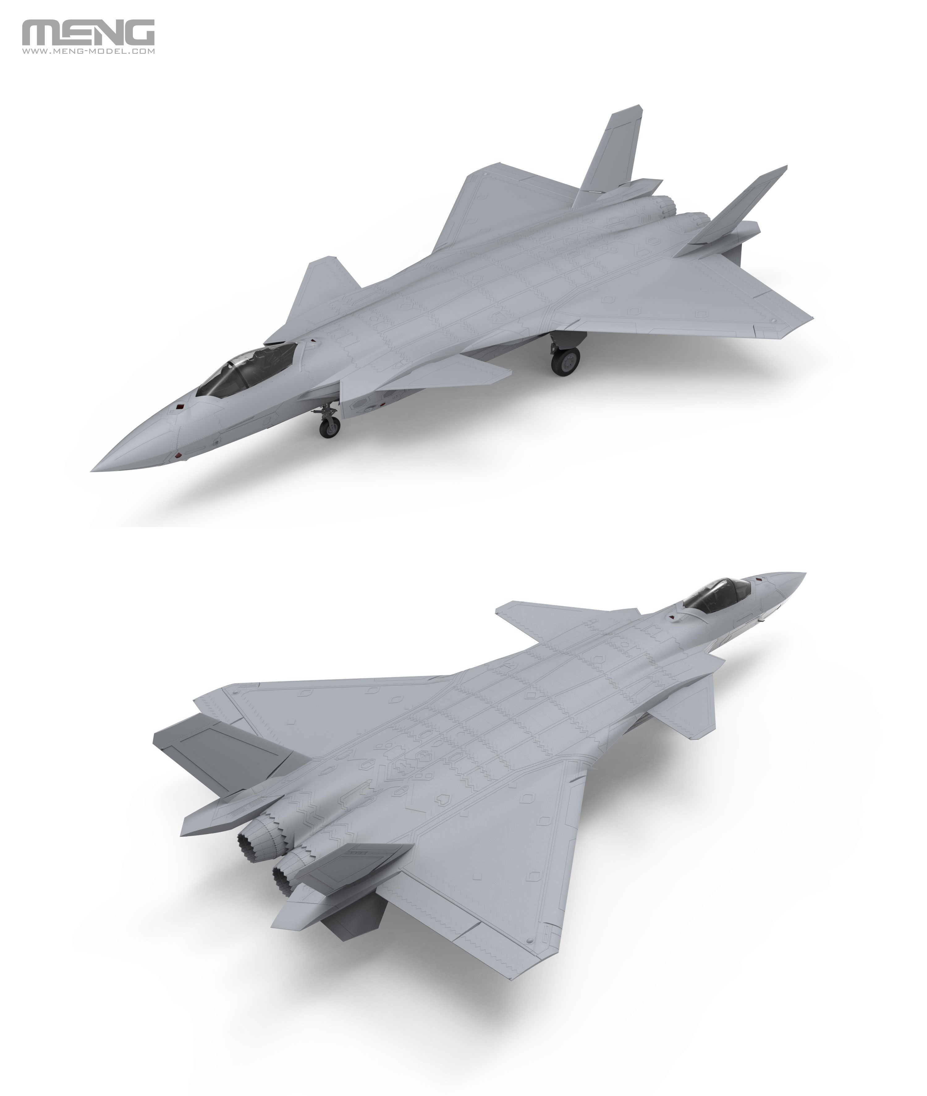 Meng 1/48 Chinese J-20 Stealth Fighter | 4897038553785