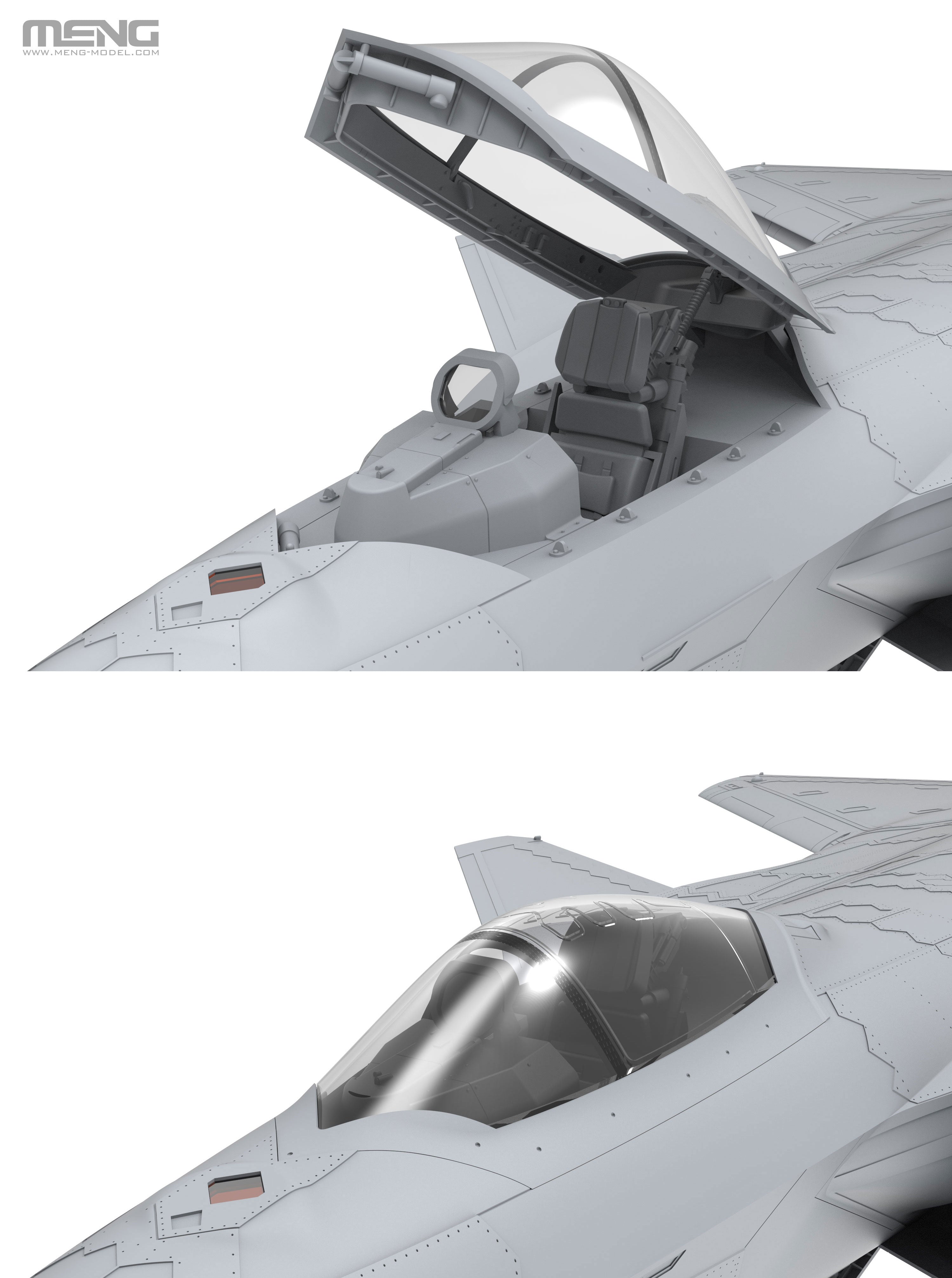 Meng 1/48 Chinese J-20 Stealth Fighter | 4897038553785