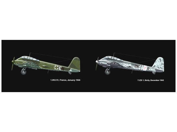 Meng 1/48 Messerschmitt Me 410A-1 High Speed Bomber | 4897038550371