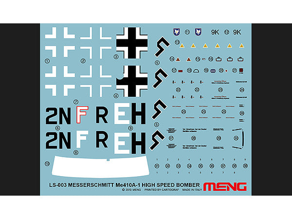 Meng 1/48 Messerschmitt Me 410A-1 High Speed Bomber