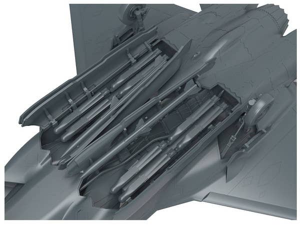 Meng 1/48 Lockheed Martin F-35A Lightning II Fighter | 4897038551507