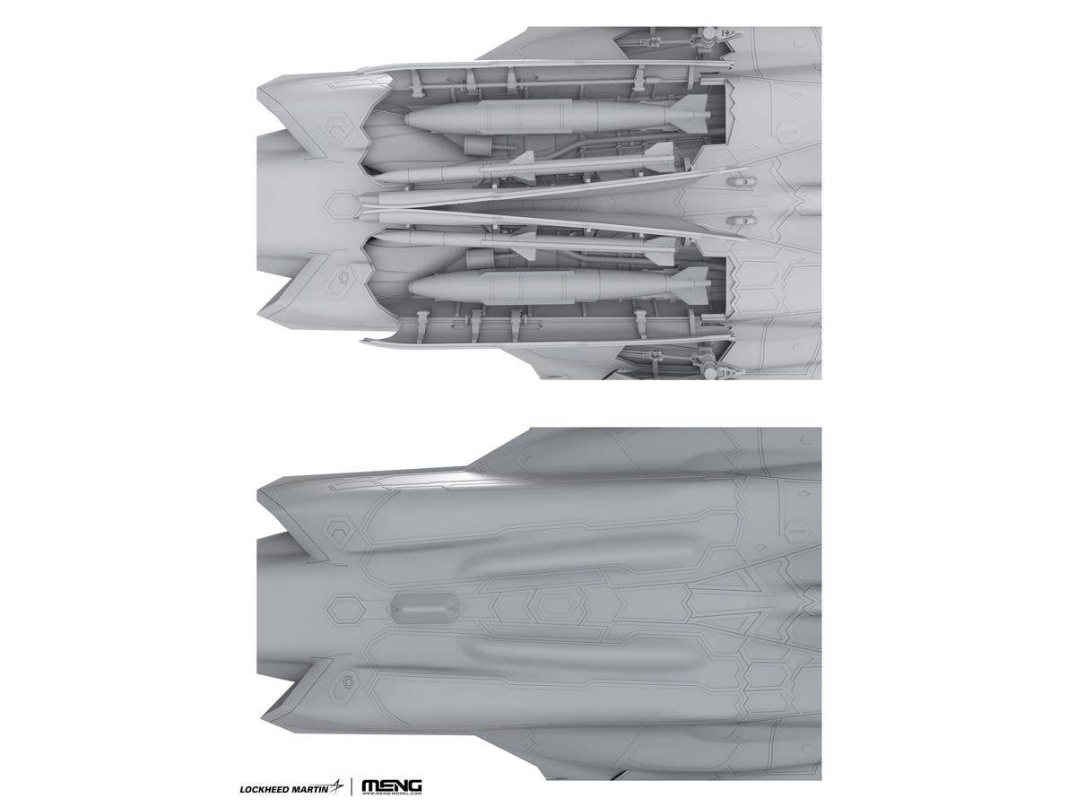 Meng 1/48 Lockheed Martin F-35I Adir (Israeli Air Force) | 4897038553990