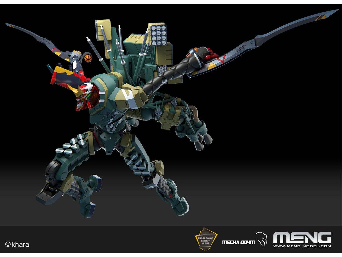 Meng Multipurpose Humanoid Decisive Weapon, Artificial Human Evangelion Production Model - New 02α (Multi-color Edition) | 4897038553662