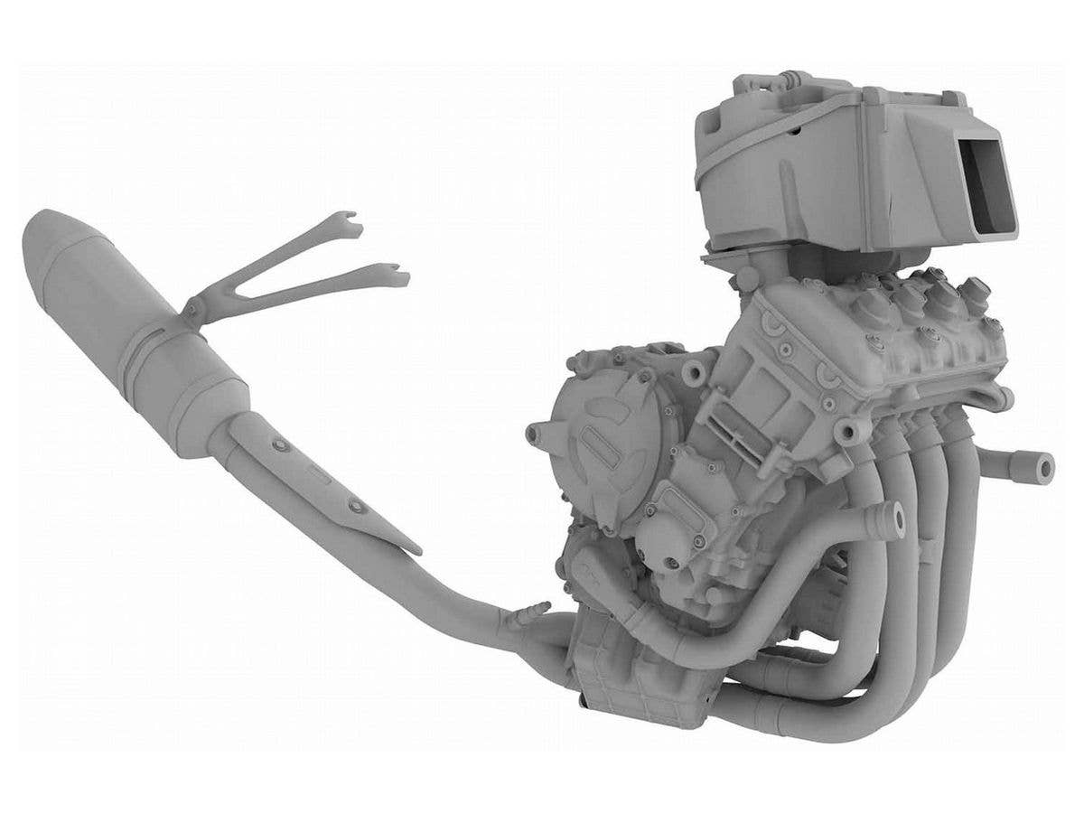 Meng 1/9 BMW HP4 Race, Not A Pre-Colored Edition | 4897038553297