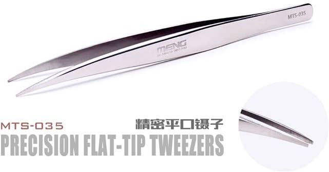 Meng Precision Flat-Tip Tweezers | 4897038552160