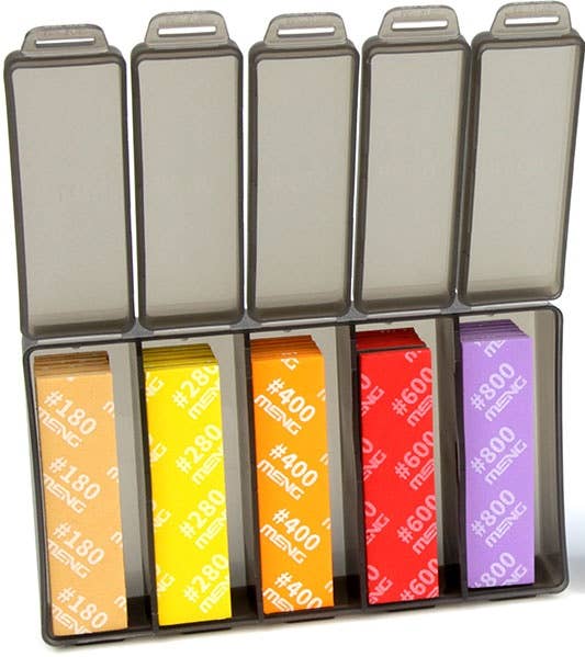 Meng x Dspiae High Performance Flexible Sandpaper, Fine Set - 30Pcs | 4897038552818