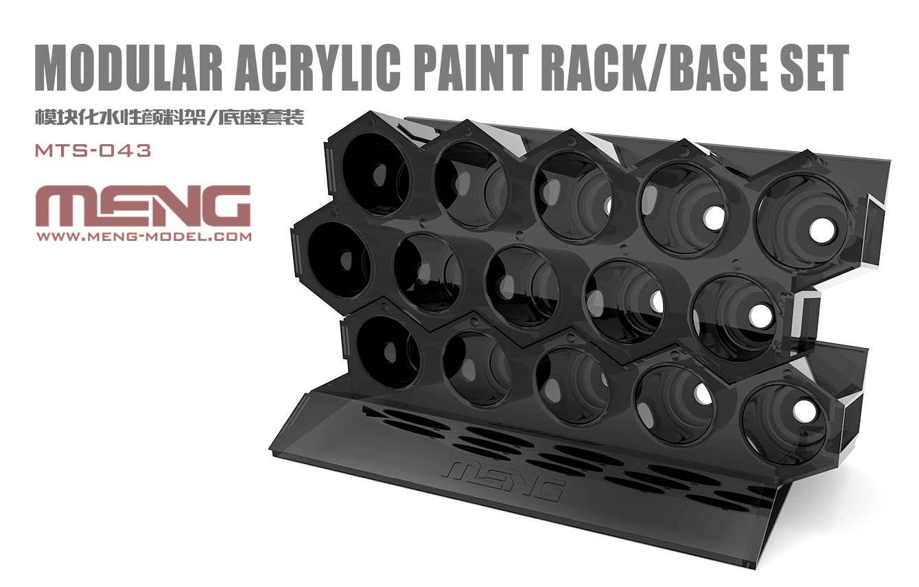 Meng Modular Acrylic Paint Rack/Base Set | 4897038552665