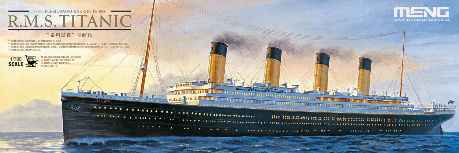 Meng 1/700 R.M.S. Titanic | 4897038553525