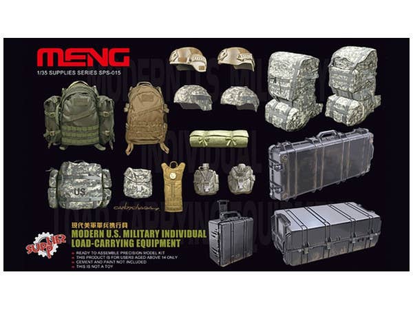 Meng 1/35 Modern US Individual Load Carrying Equipment | 4897038550517